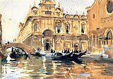 John Singer Sargent Famous Paintings - Rio dei Mendicanti